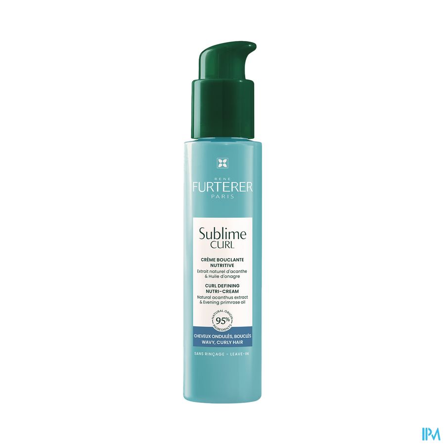 Rene Furterer Sublime Curl Creme Bouclante Nutritive Sans Rincage 100ml
