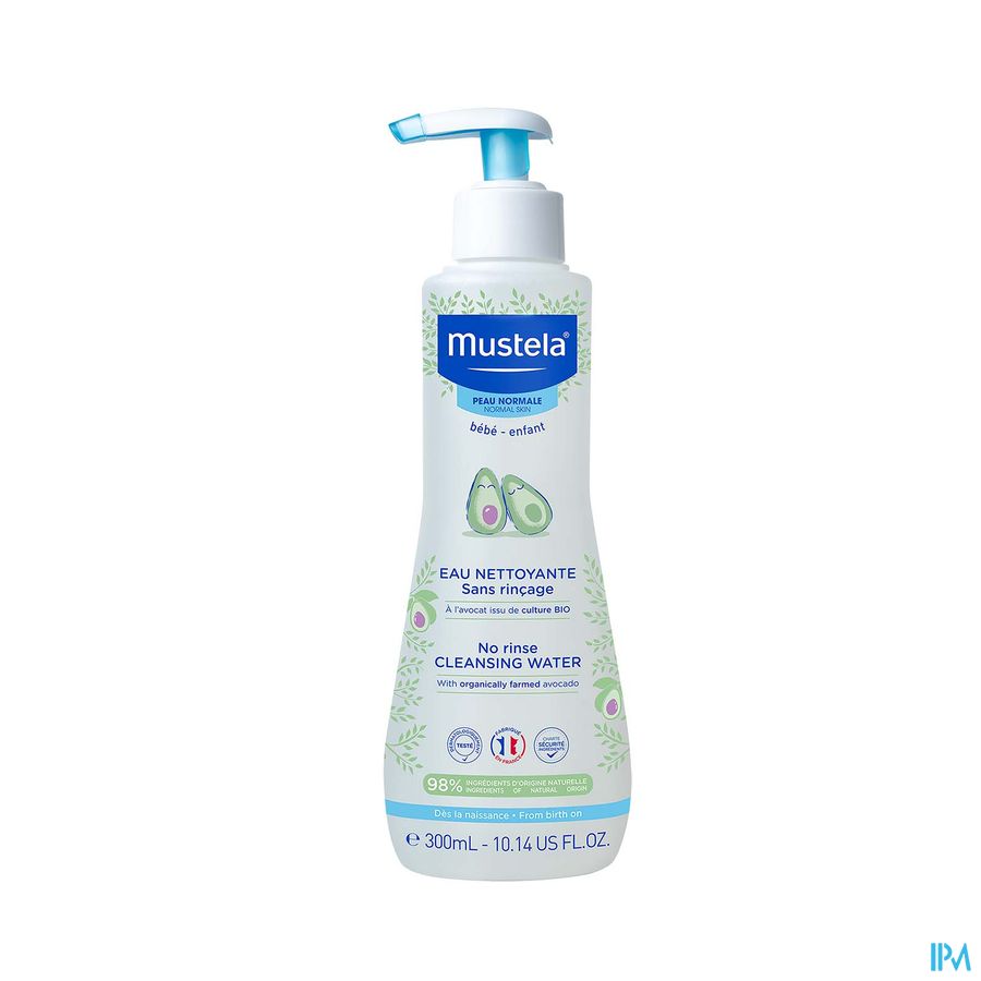 MUSTELA BB EAU NETT S/RINC PN300ML