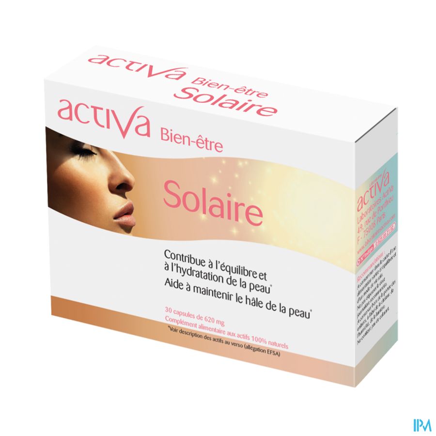 ACTIVA BIEN-ETRE SOLAIRE CAPS 30