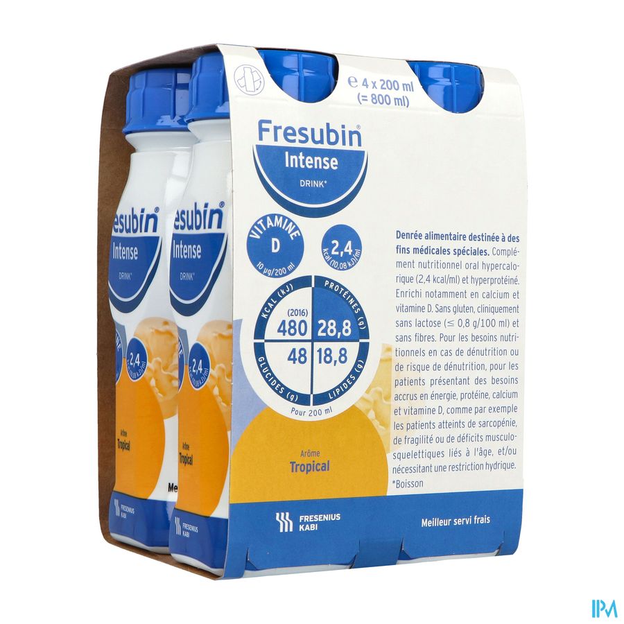 Fresubin Intense Drink Tropical 200ml X4