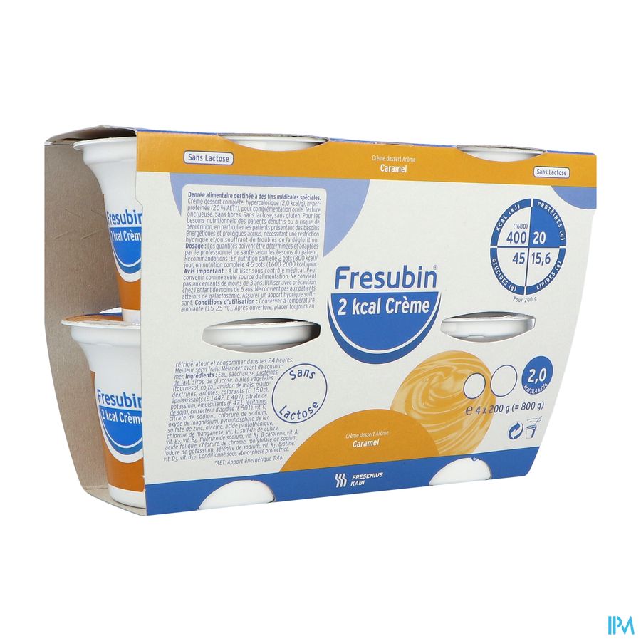 FRESUBIN 2KCAL CR CARAMEL 4X200G