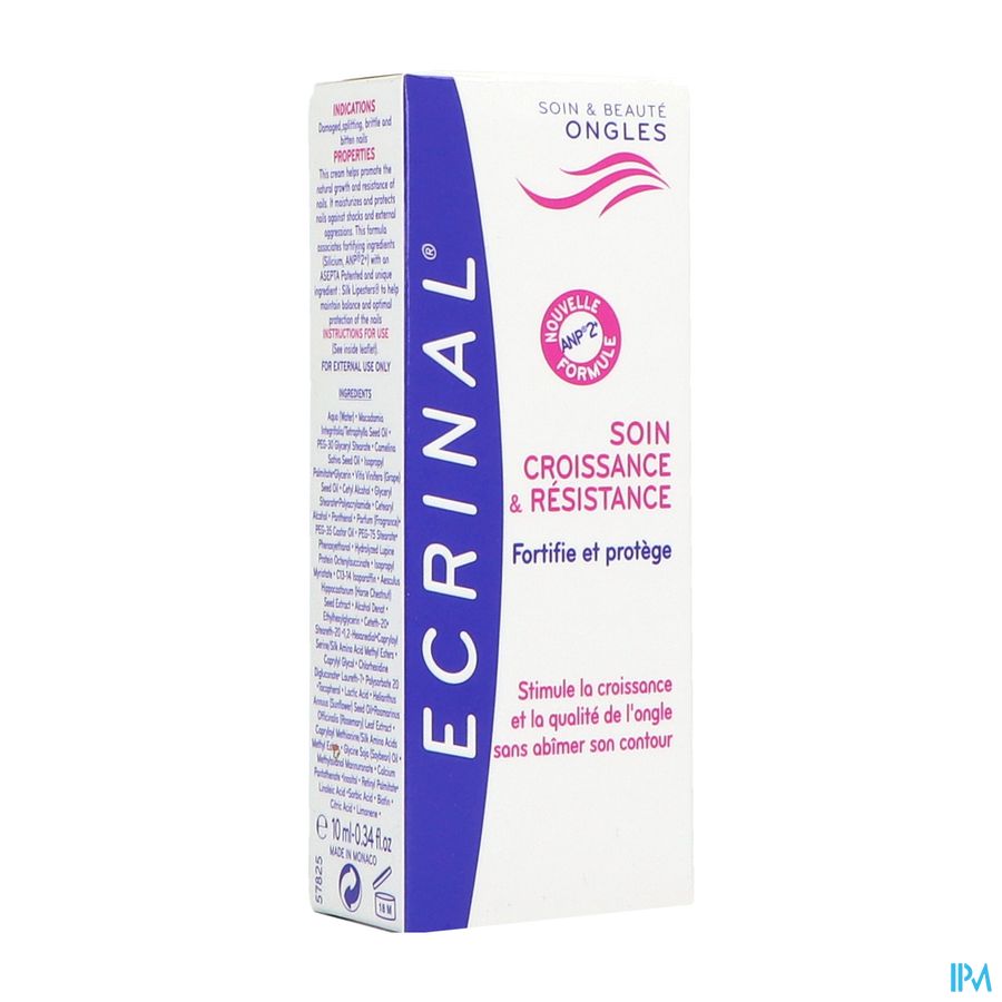 ECRINAL ONGL SOIN CROIS/RESIS 10ML