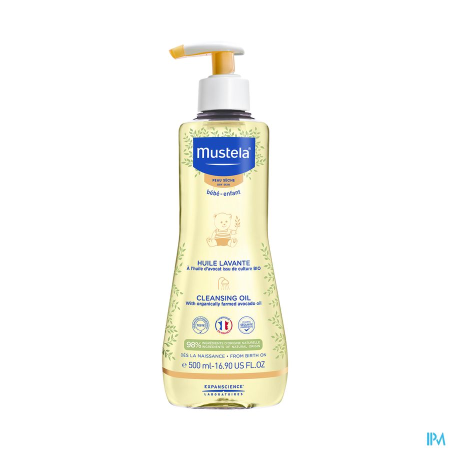 MUSTELA BB HLE LAVANTE PS 500ML