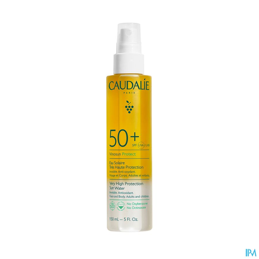 Caudalie Vinosun Eau Solaire Tres Haute Protection Spf50+ 150ml
