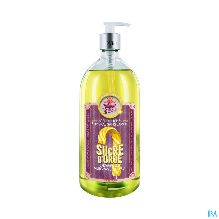 Les Petits Bains De Provence Gel Douche Sucre D'orge 1l