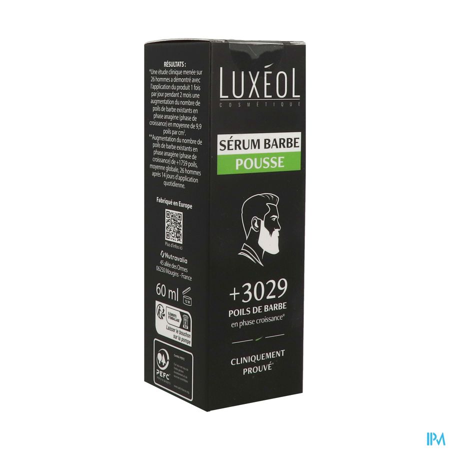 Luxeol Serum Barbe Pousse 60ml