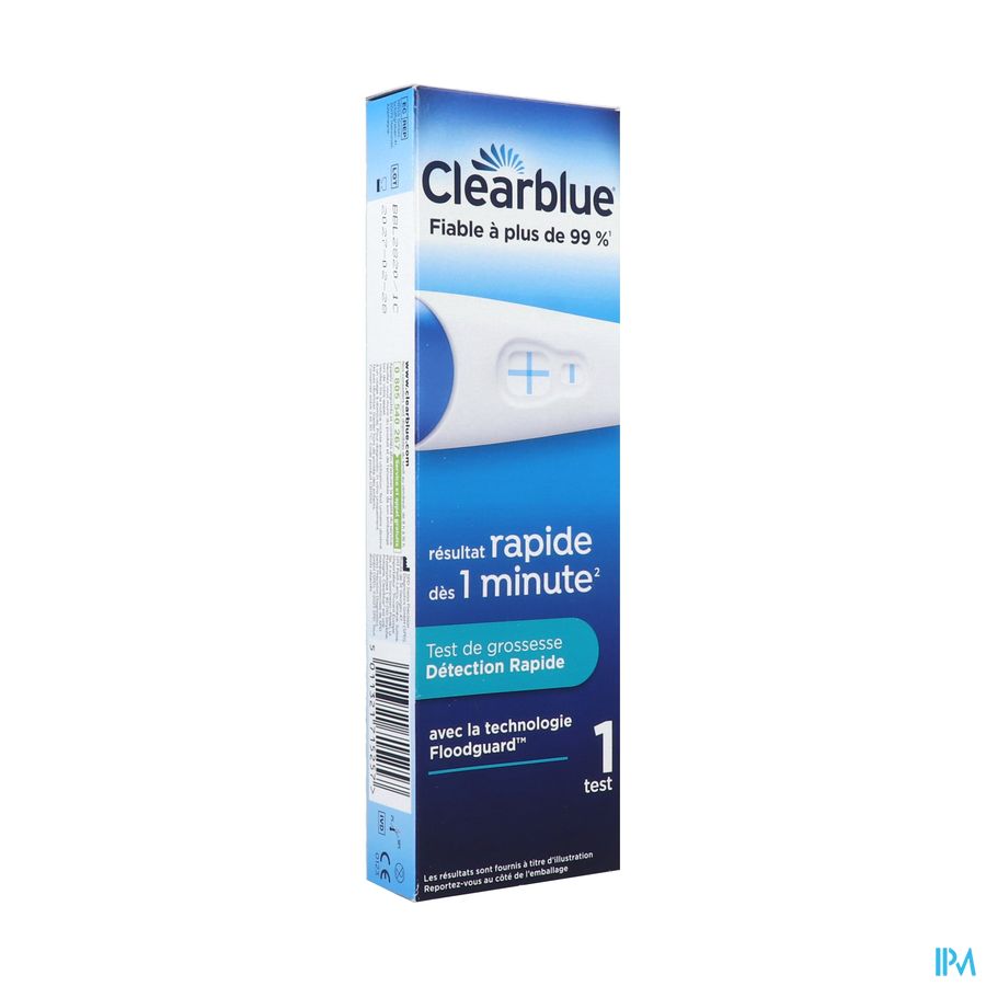 CLEARBLUE PLUS TEST GROSSESSE 1