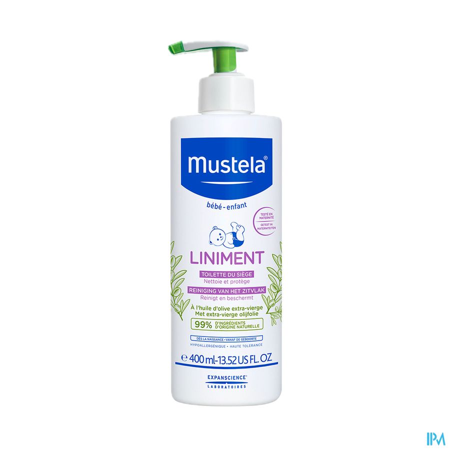 MUSTELA BB LINIMENT FL POMPE 400ML