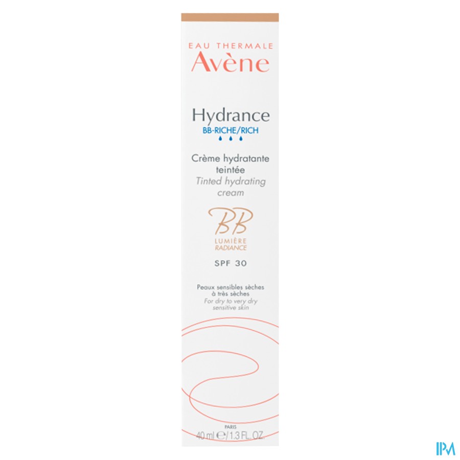 AVENE HYDRANCE BB LUM RICH CR 40ML