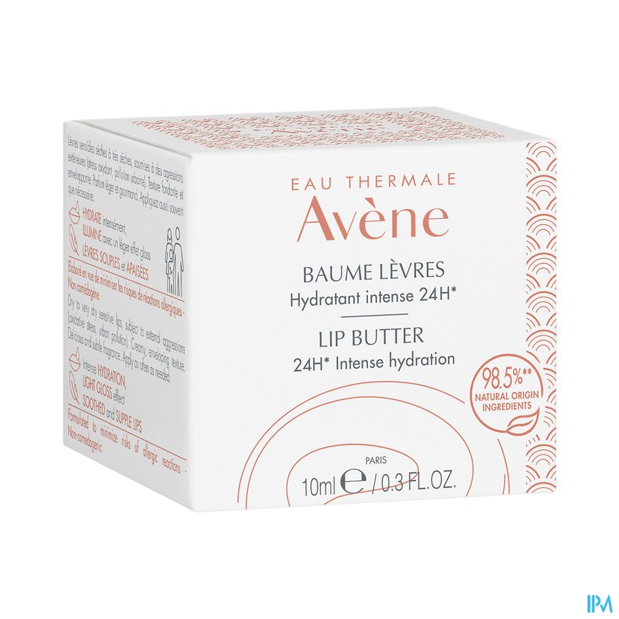 Eau Thermale Avene Baume Levres Hydratant 24h 10ml