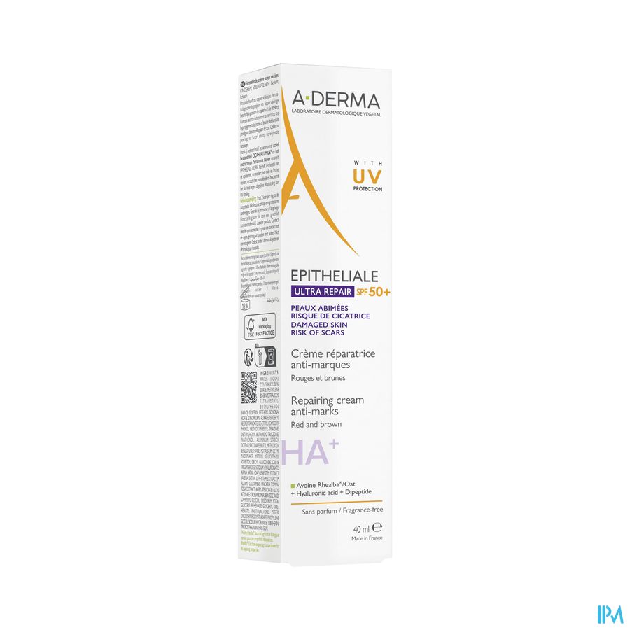 A-DERMA EPITHELIALE REPAR 50+ 40ML