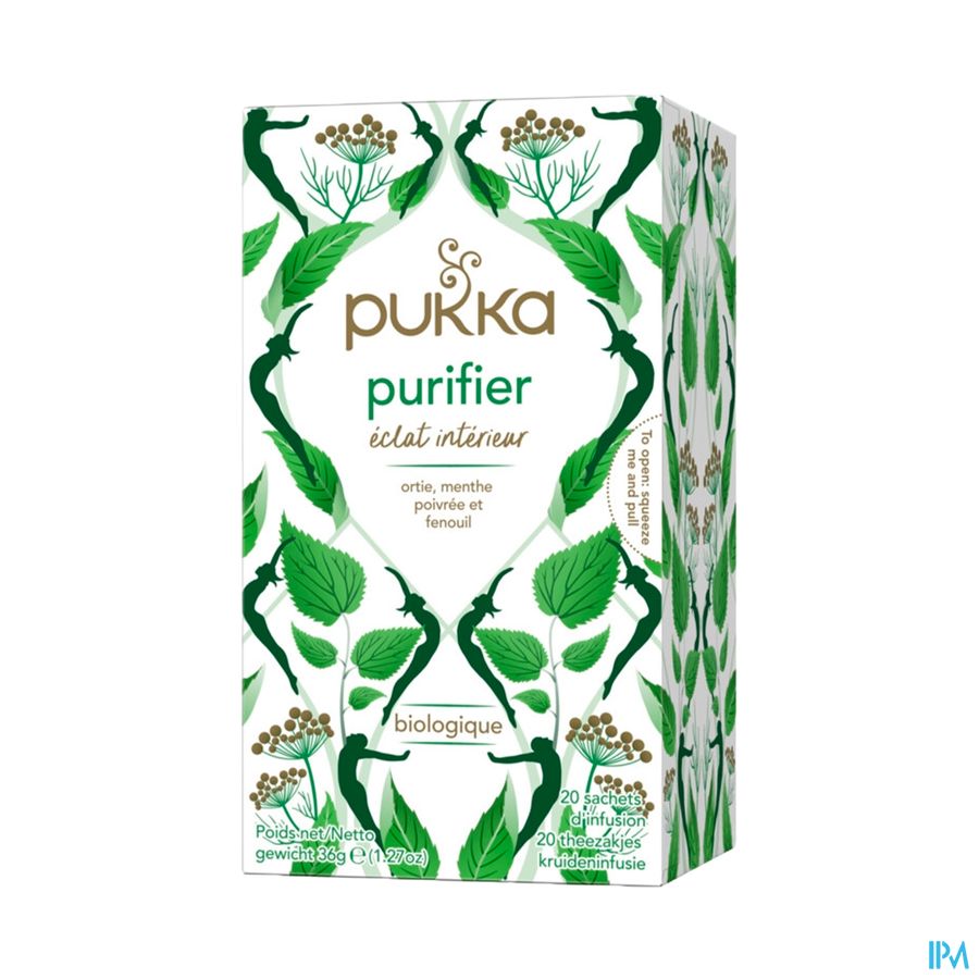 Pukka Infusion Purifier Eclat Interieur Sachet 20