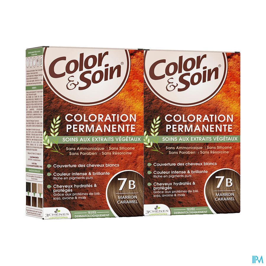 3 CHENES COLOR/SOIN MARRON CARA 7B