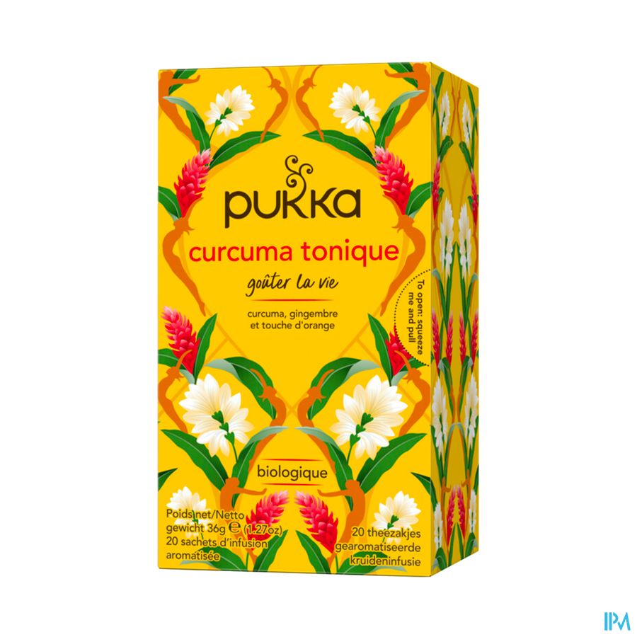 PUKKA INFUS CURCUMA TONIQ SACH 20