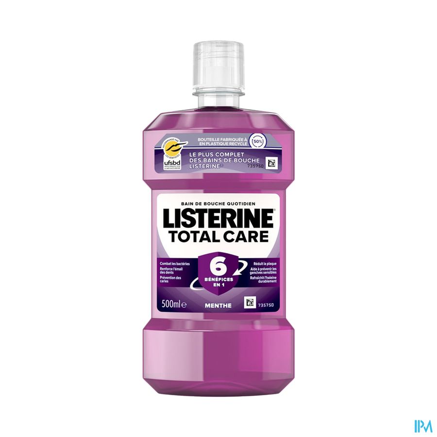 Listerine Total Care Bain De Bouche 500ml