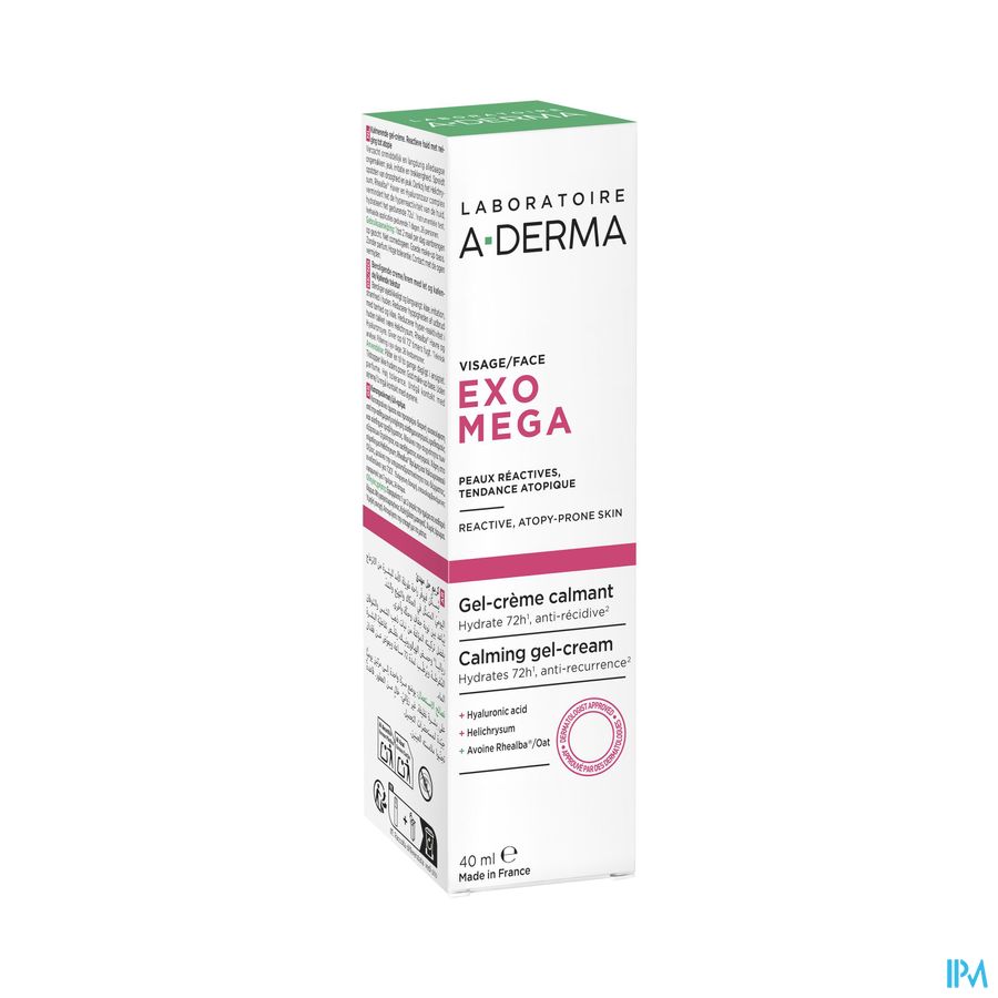 A-DERMA EXOMEGA GEL CR CALMANT40ML