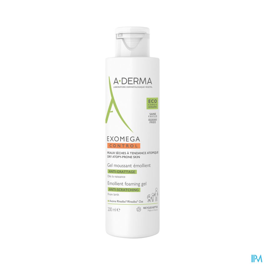 A-DERMA EXOMEGA CONT MOUS 200ML