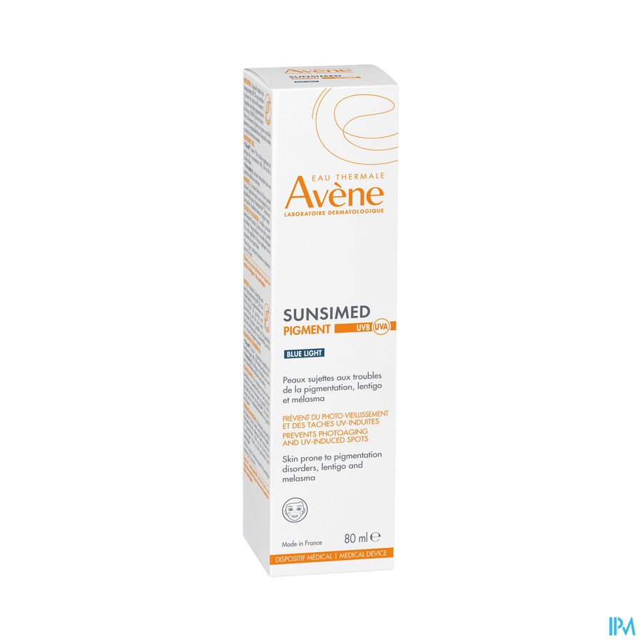 Eau Thermale Avene Sunsimed Pigment Blue Light Fluide Spf50+ 80ml