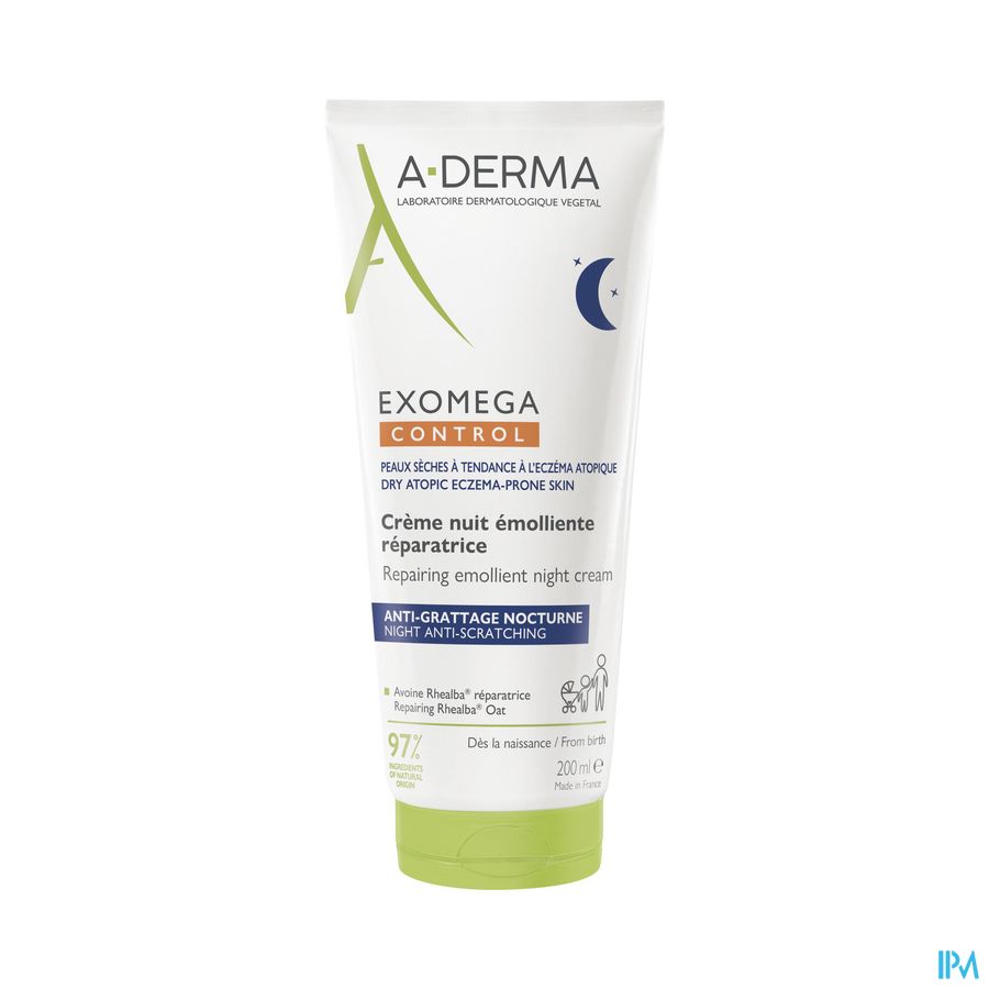 A-DERMA EXOMEGA CONT CR NUIT 200ML