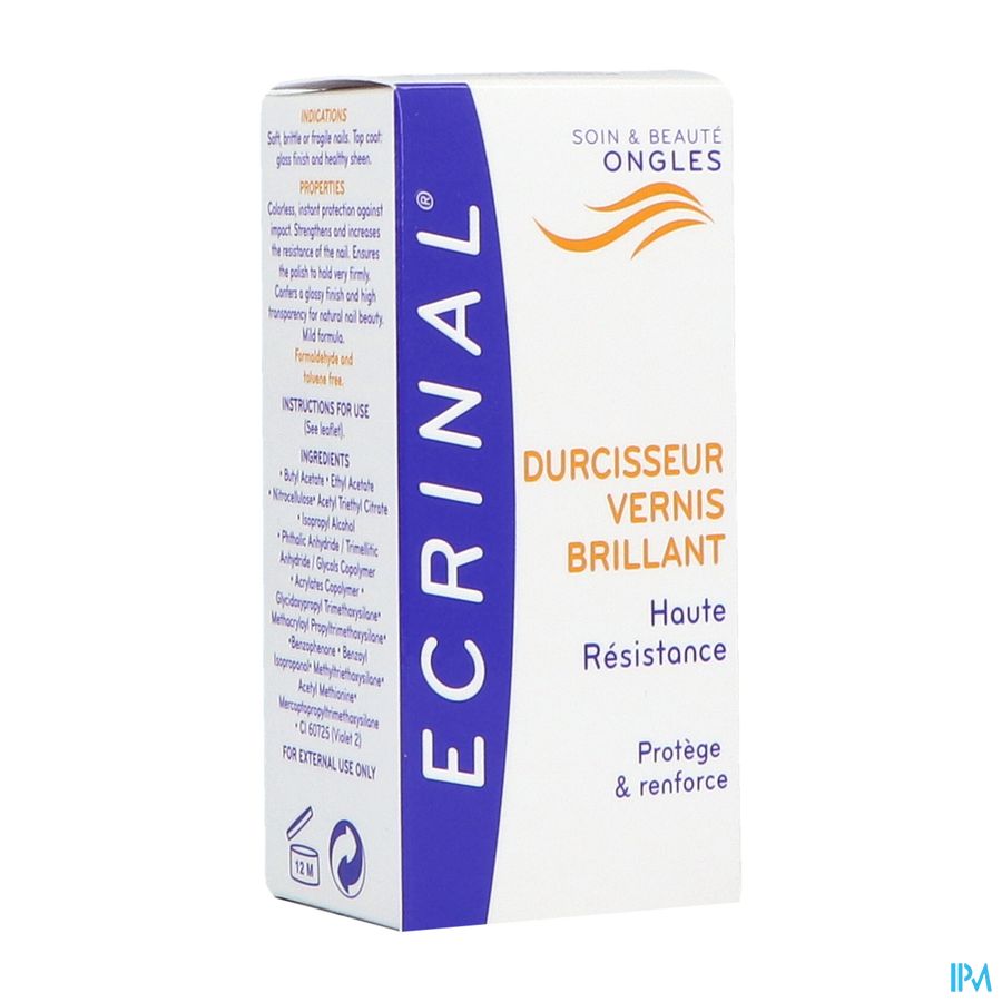 ECRINAL ONGL DURCIS BRILLAN10ML