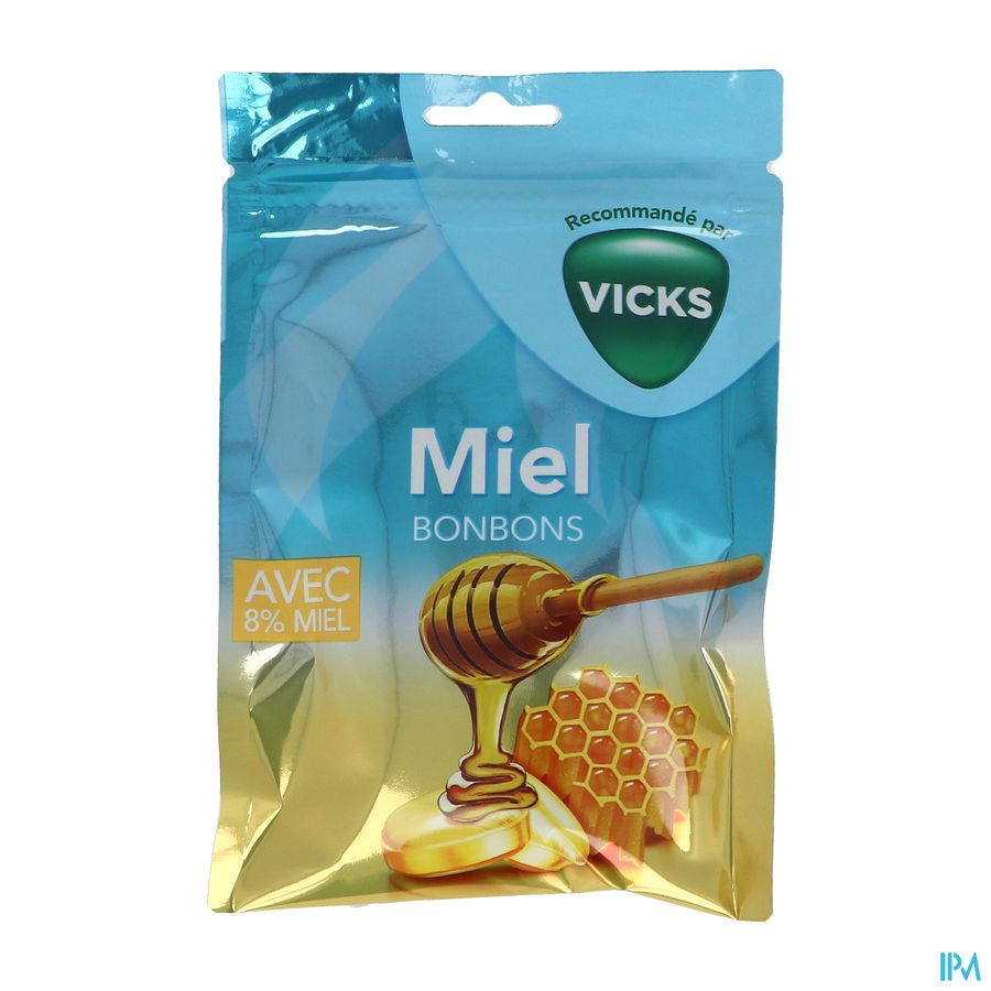 VICKS BONBONS MIEL 72G
