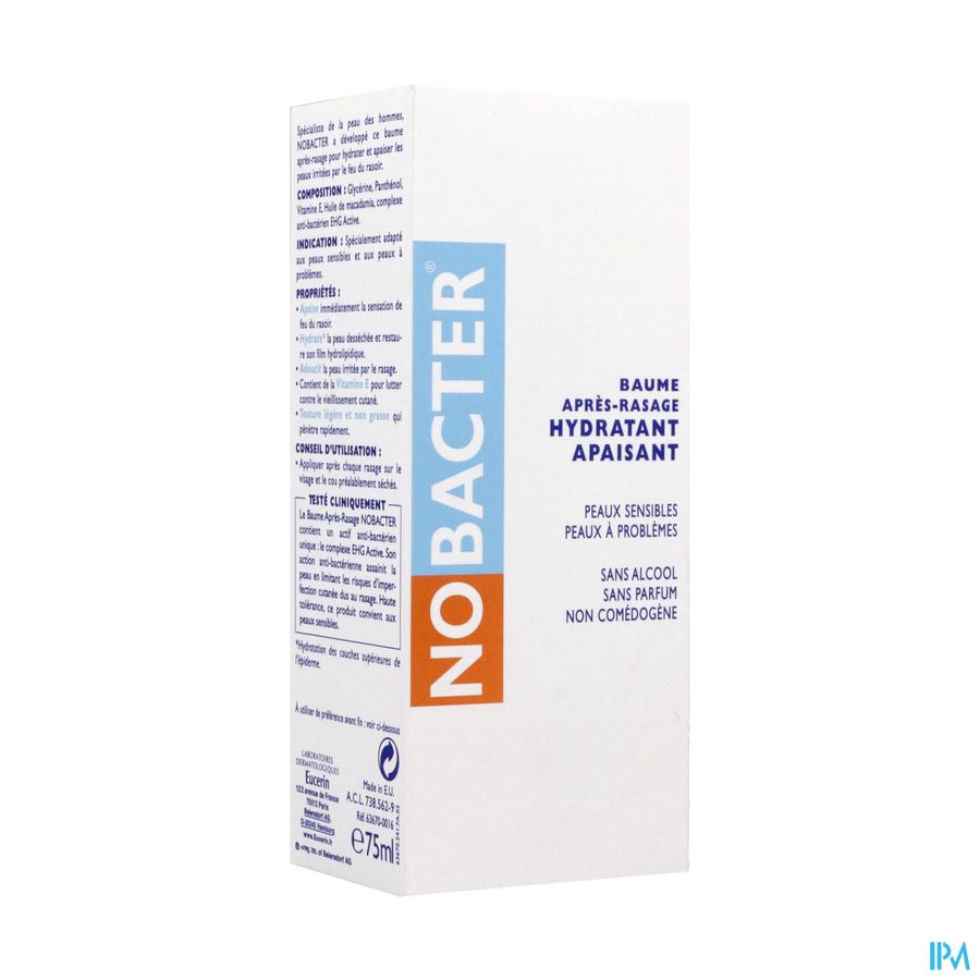 NOBACTER BAUME AP/RASAGE 75ML