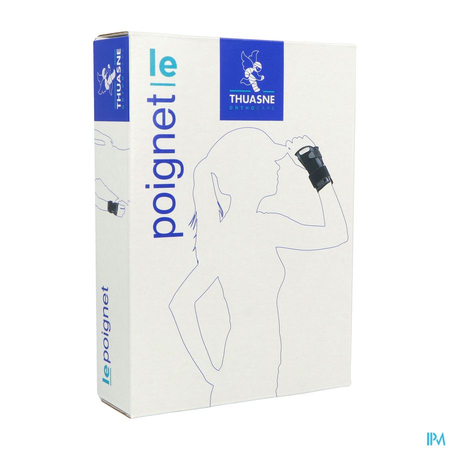 Lepoignet Orthese Immobilisatrice Poignet Noire T2