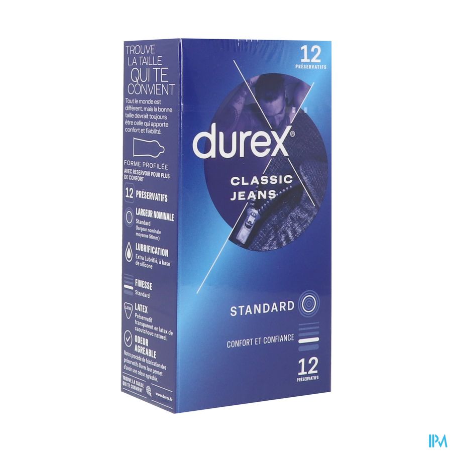 PRESERV DUREX CLASSIC JEANS 12