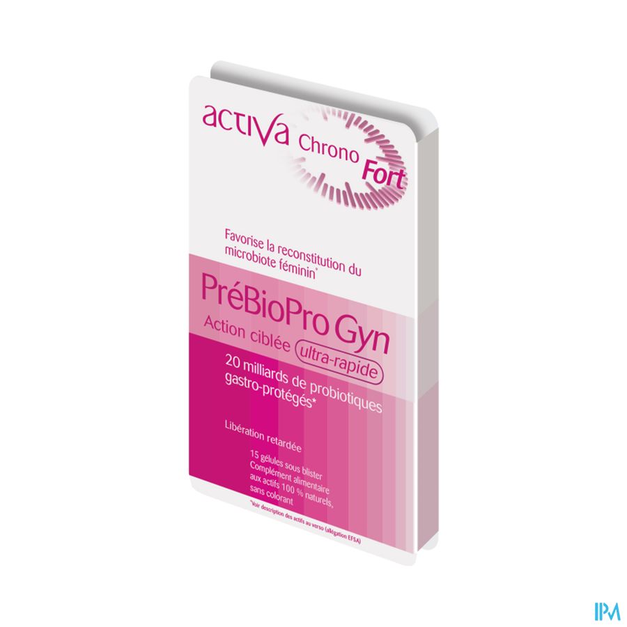 ACTIVA CHRONO PREBIOPRO GYN GELU15