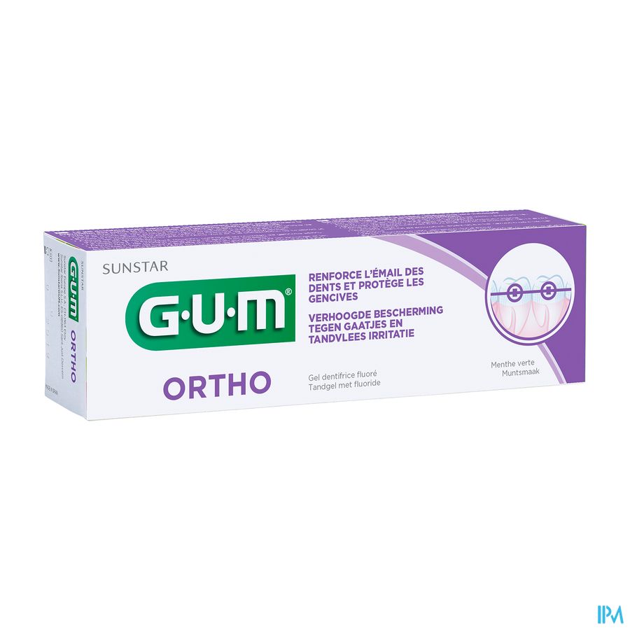 GUM ORTHO DENTIFRICE 75ML