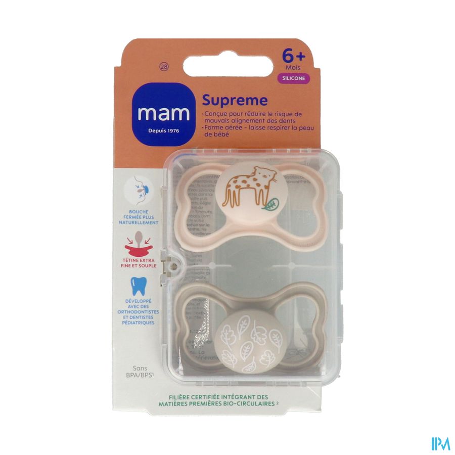 SUCET MAM SUPREME SIL 6M+ X2