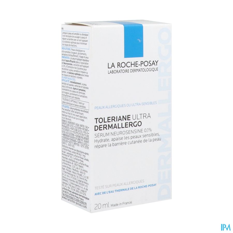 TOLERIANE U/DERMALLERGO SER 20ML
