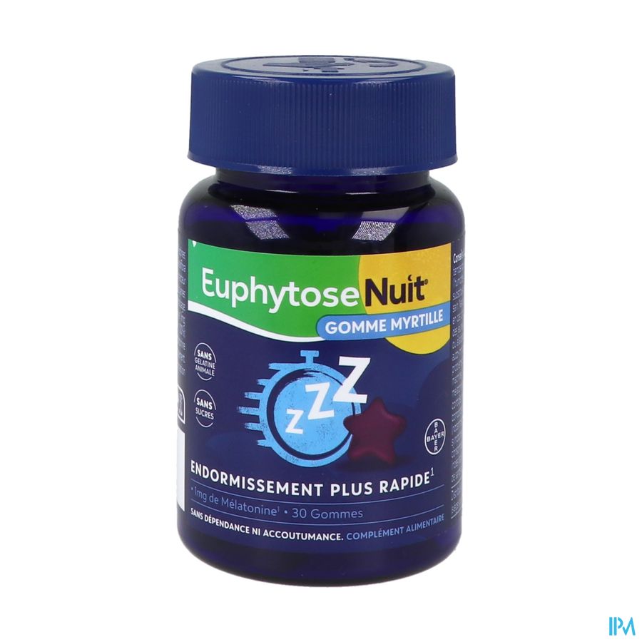 EUPHYTOSE NUIT MYRTILLE GOMME 30