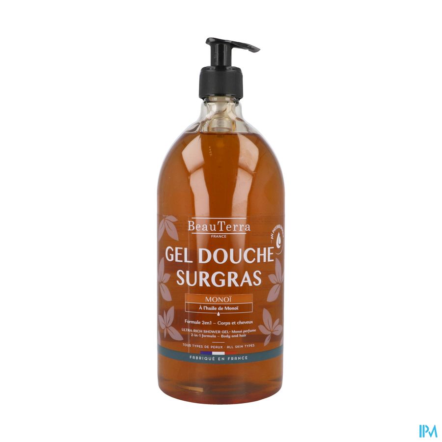 Beauterra Gel Douche Surgras Monoi 1l