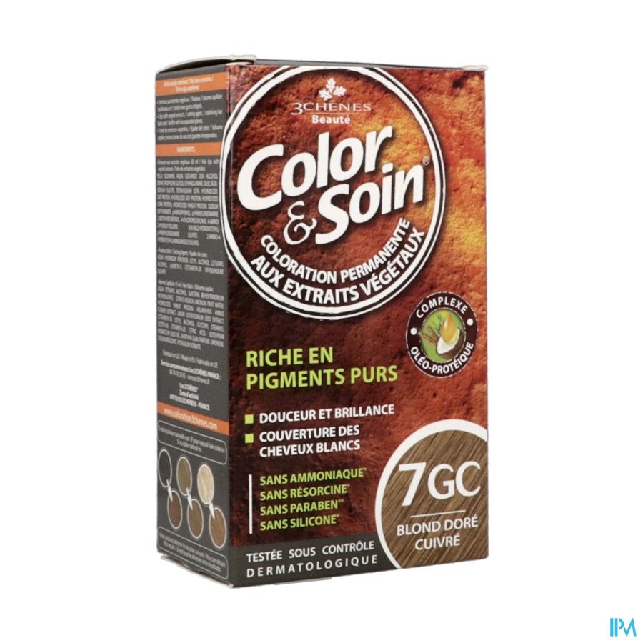 3 CHENES COLOR/SOIN BL DOR CUIV7GC