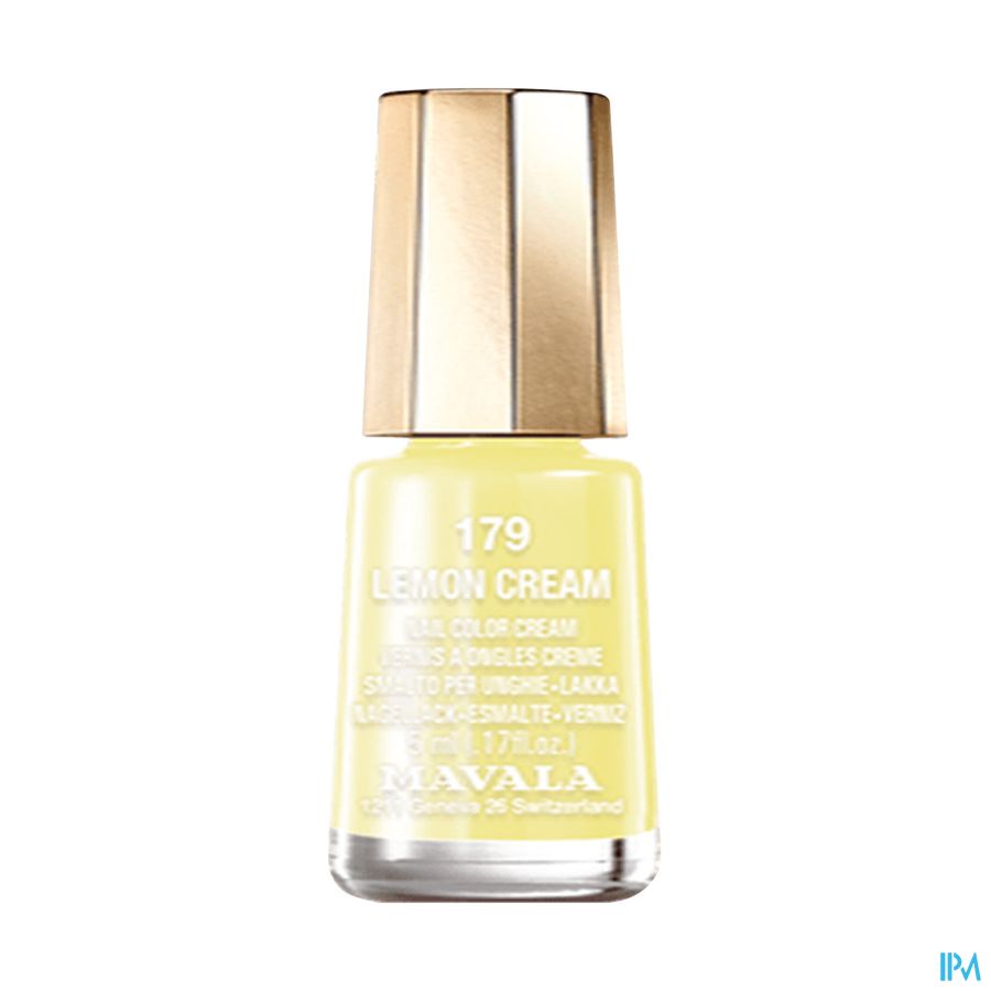 MAVALA VERNIS ONGL LEMON CREAM 179