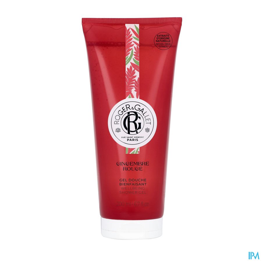 Roger Gallet Gingembre Rouge Gel Douche 200ml