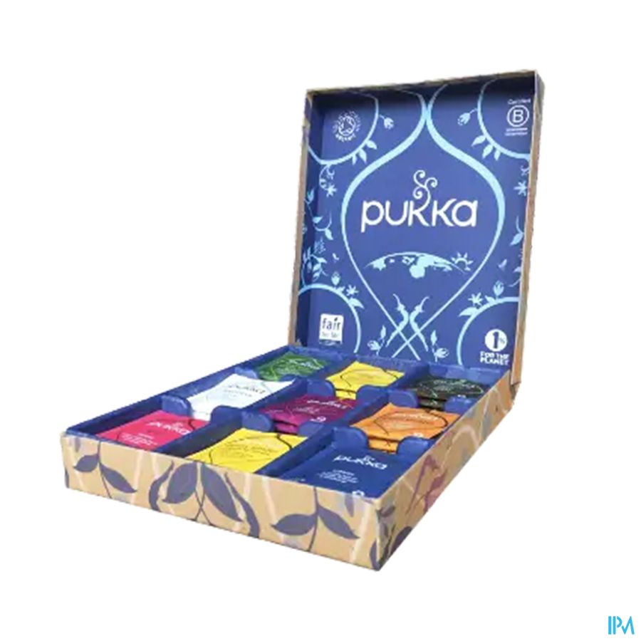 Pukka Coffret Decouverte De Thes Et Infusions 45 Sachets Bio