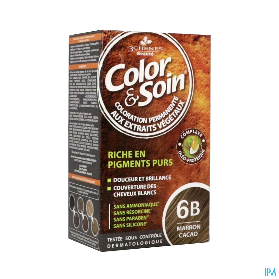 3 CHENES COLOR/SOIN NOIR MAR CA 6B