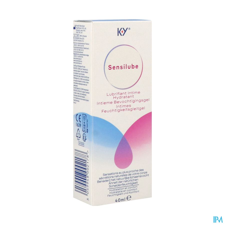 SENSILUBE DUREX LUBRIF INT 40ML