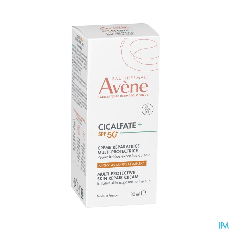 Eau Thermale Avene Cicalfate+ Spf50+ Creme Reparatrice Multi-protectrice 30ml