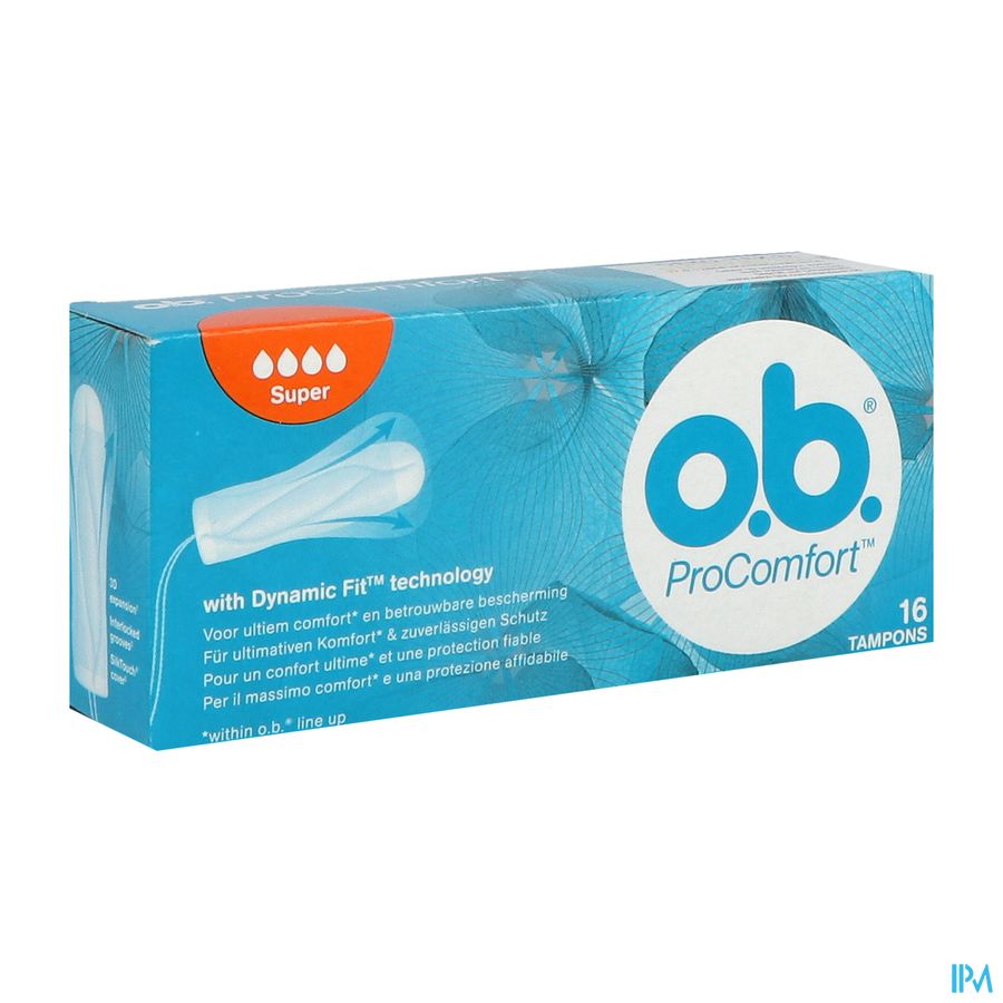 Ob Tampon Digital Procomfort Super 16