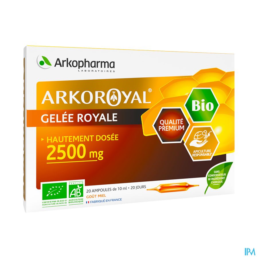 ARKOROYAL GELEE ROY BIO2500 AMP 20