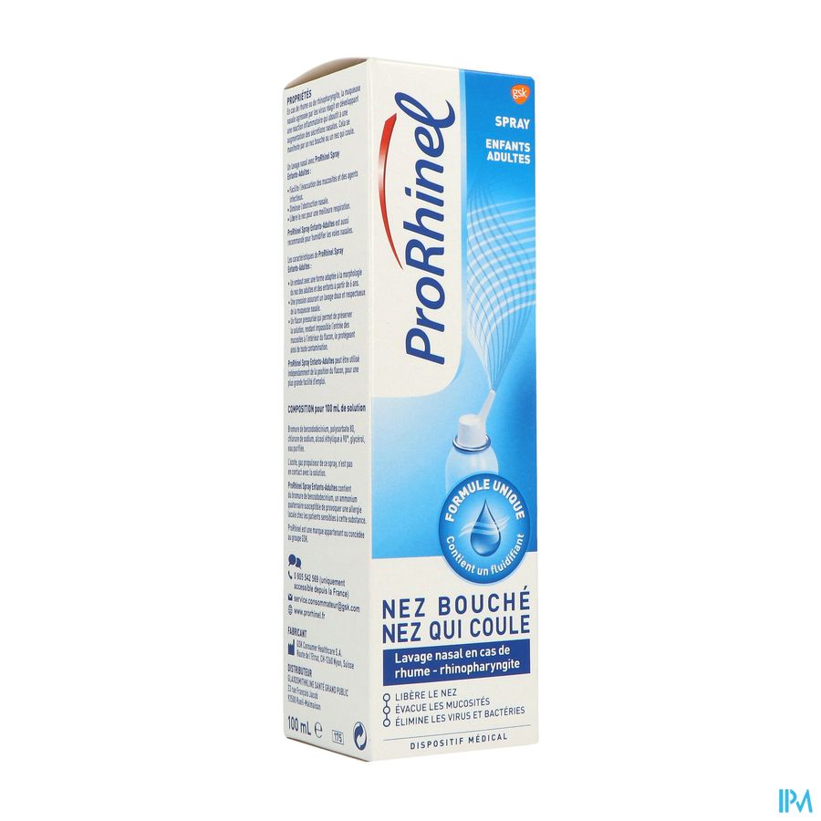 PRORHINEL SPRAY AD/ENF 100ML