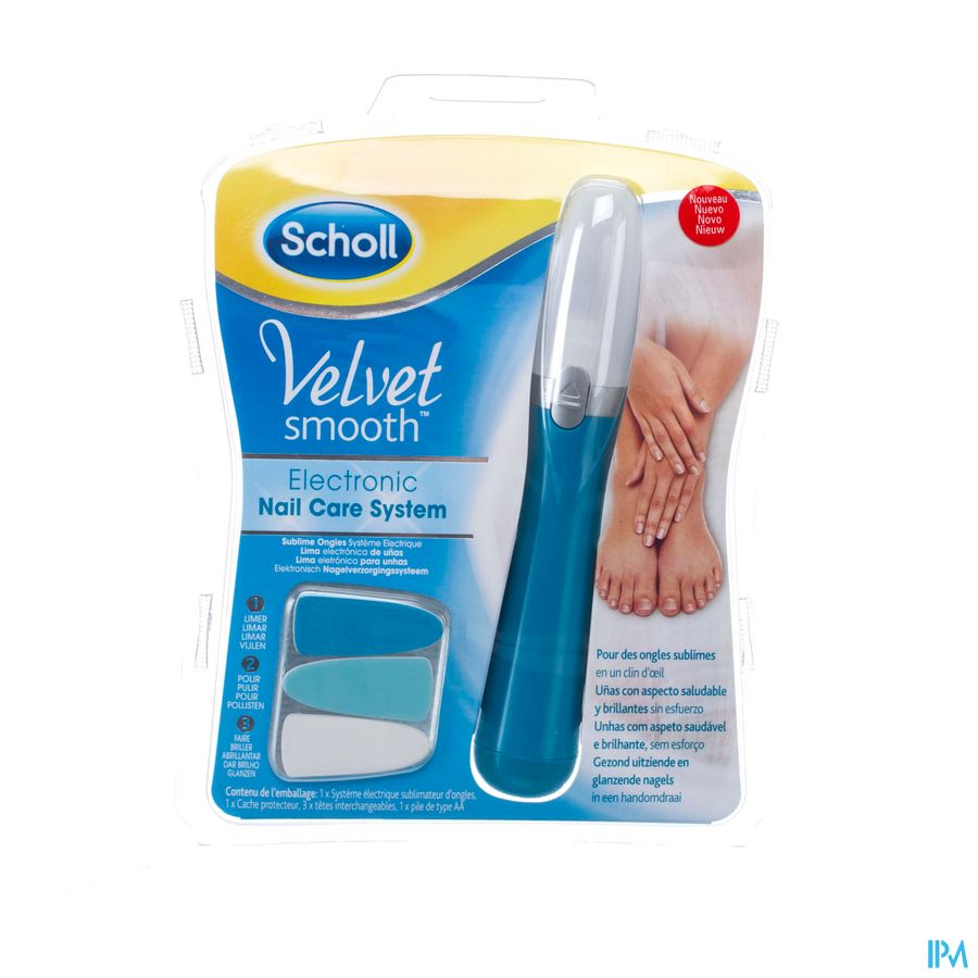 Scholl Velvet Smooth Sublime Ongles Electronique 3en1