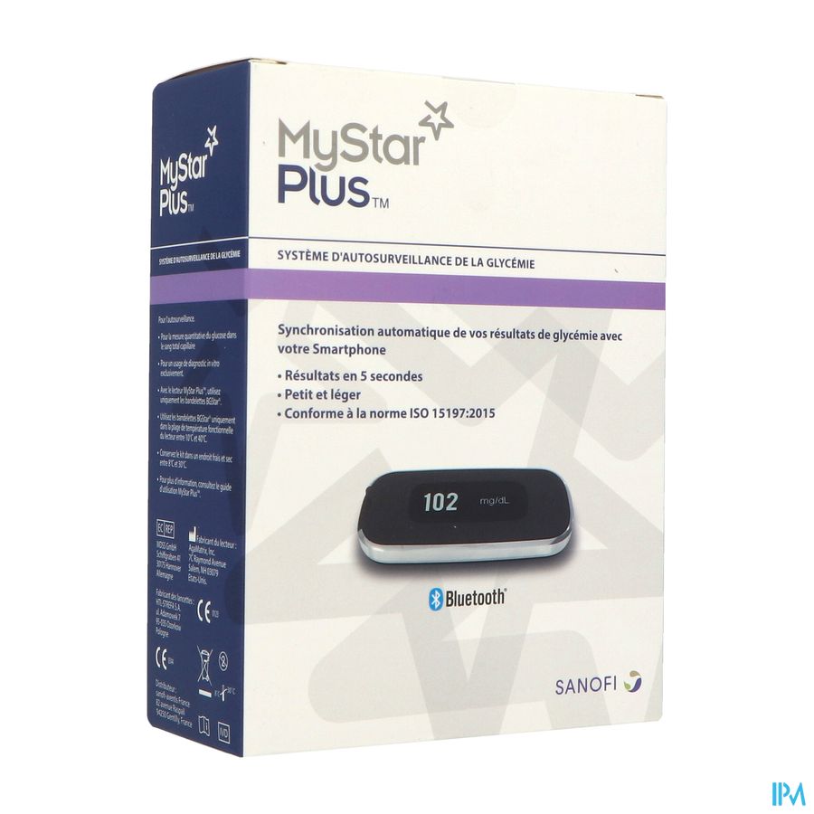 MYSTAR PLUS KIT LECTEUR GLYCEMIE