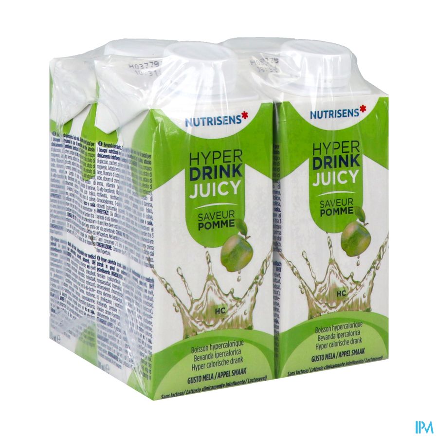 HYPERDRINK JUICY POMME 200ML 4