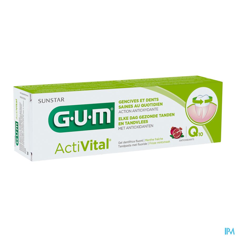 GUM ACTIVITAL GEL DENT 75ML
