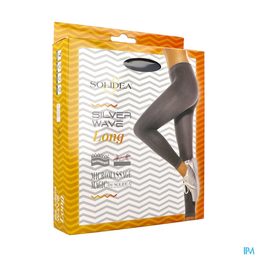 Solidea Silver Wave Long Panty Nero T3ml