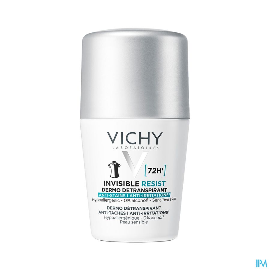 Vichy Deodorant 72h Invisible Resist Roll On 50ml